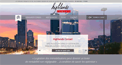 Desktop Screenshot of highlands-conseil.com